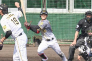 阪神ドラ６・中野　藤浪の１５２キロを中前へ「超積極的」に存在感