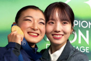 「選手の頃よりも3倍緊張した」本田真凜が世界選手権で輝くスケーターに一喜一憂。怒濤の4日間を振り返る
