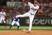 カープ常廣、1回5失点「いいボールもあったが続けられなかった」【紅白戦】
