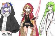 【FGO】三人並ぶラムダ様＆エレちゃん＆エルキドゥ！！　NP吸われるのすこｗ