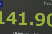 【為替】一時1ドル141円台
