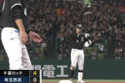 中村奨吾タイムリーでロッテ貴重な追加点！本日猛打賞！