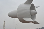 高度2000mに浮かぶ飛行船型の空中風力発電システム「SAWES」！