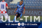 【速報】サッカーU-21日本代表さん、なんとU-23クロアチア代表相手に勝利キターー！！ｗｗｗｗｗ