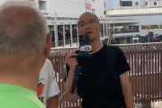 【動画】ラサール石井さんの街頭演説にネトウヨ襲来　どっちも口が悪すぎると話題に