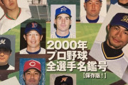 2000年度のプロ野球選手名鑑が出てきたンゴwww