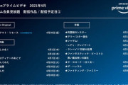 【朗報】Amazonプライム動画、４月の配信がガチで豪華すぎる