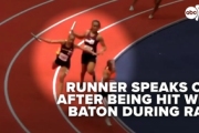 【動画】米陸上リレーの“金属バトンで殴打”が物議…加害者は不慮の事故主張「バランス崩して当たった」