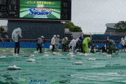 ヤクルトVS巨人戦は雨天中止　30分開始遅らせるも天候回復せず　ヤクルトは今季8度目の中止