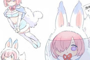 【FGO】あず子さんのフォウマシュイラスト！！　液体化してる！？