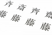 斉藤、斎藤、齋藤、齊藤←このクソ名字