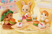 「シルバニアファミリー」からハンバーガーセット赤ちゃんトリオ発売！ポテトやジュースになりきるキュートな姿に悶絶