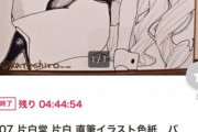 同人作家が色紙を高額転売される「ほとんどの絵師は5万円払えば色紙に好きな絵を描いてくれるのに」