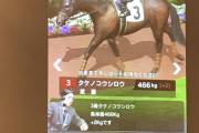 【競馬】武豊命名「タケノコウシロウ」、スマホ競馬ゲームで見事GIレースを制覇！
