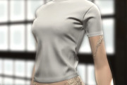 【FF14】7.3で実装されたカジュアルなTシャツは無地のものもあり！3つのサイズが三国ショップにて2000ギルで購入できるぞ！