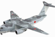 空自最新輸送機「C-2」キャビン内の電子レンジまで精密に再現…青島文化教材社より発売！