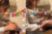 【胸糞】泣いている幼児の顔にホールケーキを押しつける動画が拡散→警察が暴行容疑での立件を視野に捜査へ