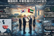 【速報】韓国大統領府「UAEから600万バレルの原油を緊急輸入。タンカー2隻をただちに向かわせる」ホルムズ海峡周辺以外の港湾を利用