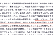【緊急】トランプ、中仏日韓英などがホルムズ海峡に艦艇を派遣することを期待　自身のSNSに投稿