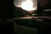中国のEVバッテリー工場が小型核爆弾並みの爆発、寒空を閃光が照らす