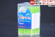 【！？】韓国のZ世代さん、”つまようじ”を食べ始めてしまう・・・