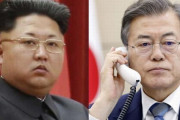韓国大統領府、南北首脳間の直通電話「開設されたが、金正恩氏が応じず」！