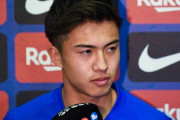 安部裕葵、バルサB初ゴール！スペイン紙絶賛「素晴らしい個人技」「相手を驚かせた」