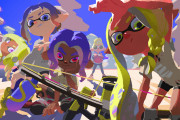 【話題】『スプラトゥーン3』新ブキ・弓を持ったイカちゃんたちが描かれた暑中見舞いイラストが公開！！「真夏の日差しを感じながら、新たな季節の到来を心待ちにしていただければ幸いだ」
