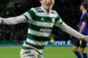 古橋亨梧、1G1Aで今季20ゴール目！前田大然は先制弾で今季7得点目も負傷交代　セルティックはハーツに快勝しリーグ8連勝（関連まとめ）