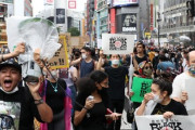 東京代々木公園周辺でBlack Lives Matter抗議デモ SNS通じ千人超←日本でやって何か意味あるの？