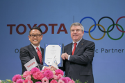 トヨタ、五輪スポンサー契約終了を発表。豊田会長「アスリートファーストなのか」と疑問呈す