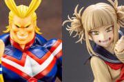 『ヒロアカ』オールマイト＆トガヒミコのフィギュア登場！たくましい筋肉やクレイジーな表情が細かく再現