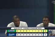 【GIF】中日の新外国人、カリステとアキーノ、試合終了後しばらく絶望…