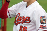 カープ遠藤淳志、坊主にして気合十分！佐々岡監督は紅白戦の結果に喝