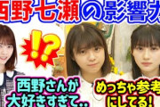 西野七瀬の〇〇が好きすぎて真似してる冨里奈央と川﨑桜【文字起こし】乃木坂46