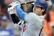 大谷翔平　5打数2安打1打点 .354