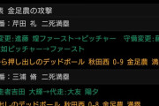 【悲報】金足農業、6―0リードの9回で3者連続押デッドボール食らうwwwwwwwwwwwwwwwwww