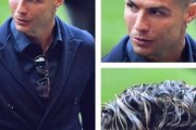 クリスティアーノロナウド、髪型を焼きそばヘアー変更！！！