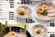 【画像】福岡のラーメン屋、いくらなんでも安すぎるｗｗｗｗ