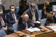 国連安保理のロシア非難決議案、常任理事国のロシアが拒否権行使し否決　中国は棄権