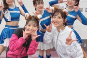 【画像】ファイターズガールとテレ朝女子アナのオフショットw