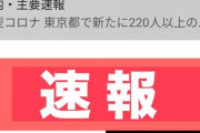 東京 ＋224【新型ｺﾛﾅ】