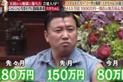 お笑い芸人が直近3ヶ月の月収を暴露した結果ｗｗｗｗｗ