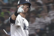西武外崎、ポテンタイムリーで貴重な追加点！