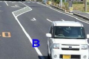 【画像】AとBの車の画面上の大きさは同じです。