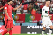 【Ｗ杯】韓国人「ロナウドが韓国人選手に激怒！」交代時に韓国人選手に「早く出て行け」と罵声され「黙れ」と怒りの表情　韓国の反応