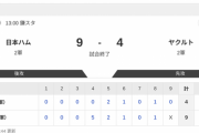 【2軍日本ハムvs.ヤクルト】4-9で勝利！