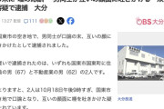 【大分】口論の末に「ツバの応酬」、互いの顔面にツバを吐きかけあっていた男たちを逮捕