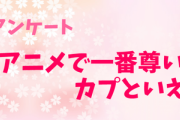 1月アンケート「萌えアニメで一番尊いカプといえば？」