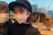 あの浅倉樹々ちゃんが後輩を誘って猫カフェに行ってきたぞ(=ﾟωﾟ=)
